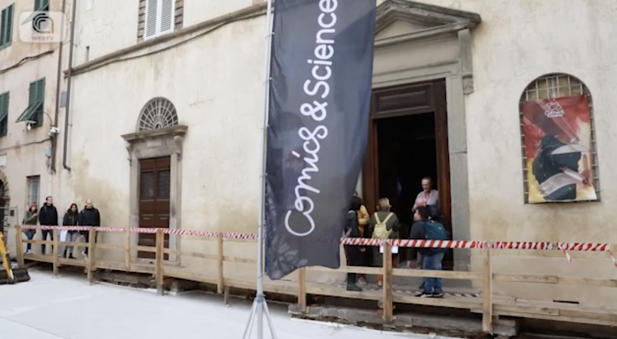 Nabbovaldo approda al Comics & Science palace per il Lucca Comics Lucca Comics ans Science